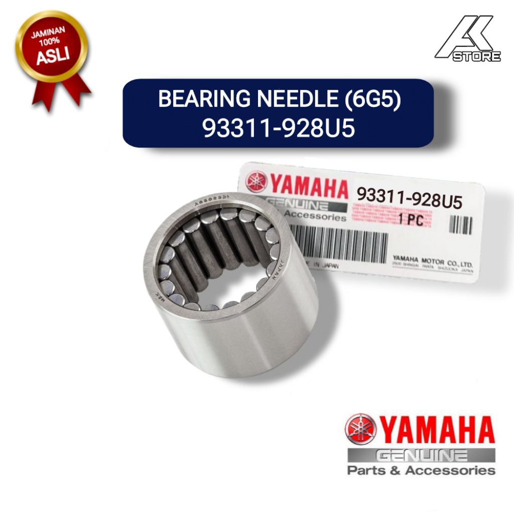 BEARING NEEDLE 93311-928U5 mesin tempel Yamaha Untuk 150PK 200PK 2Tak 150PK 4tak