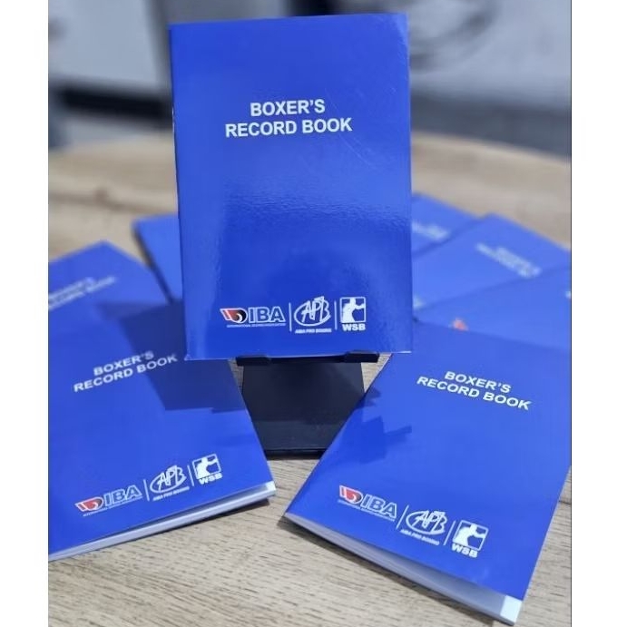 

Buku Rekor Petinju / Boxer's Record Book / Buku Catatan Petinju