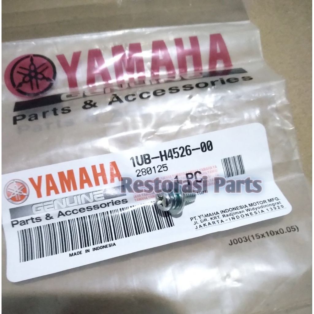 Baut Breket Dudukan Speedometer Fino Karbu Fino Grande Original Asli Yamaha 1UB-H4526-00