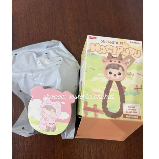 

SELECTED HACIPUPU SNUGGLE WITH YOU PHONE LANYARD ORIGINAL POPMART