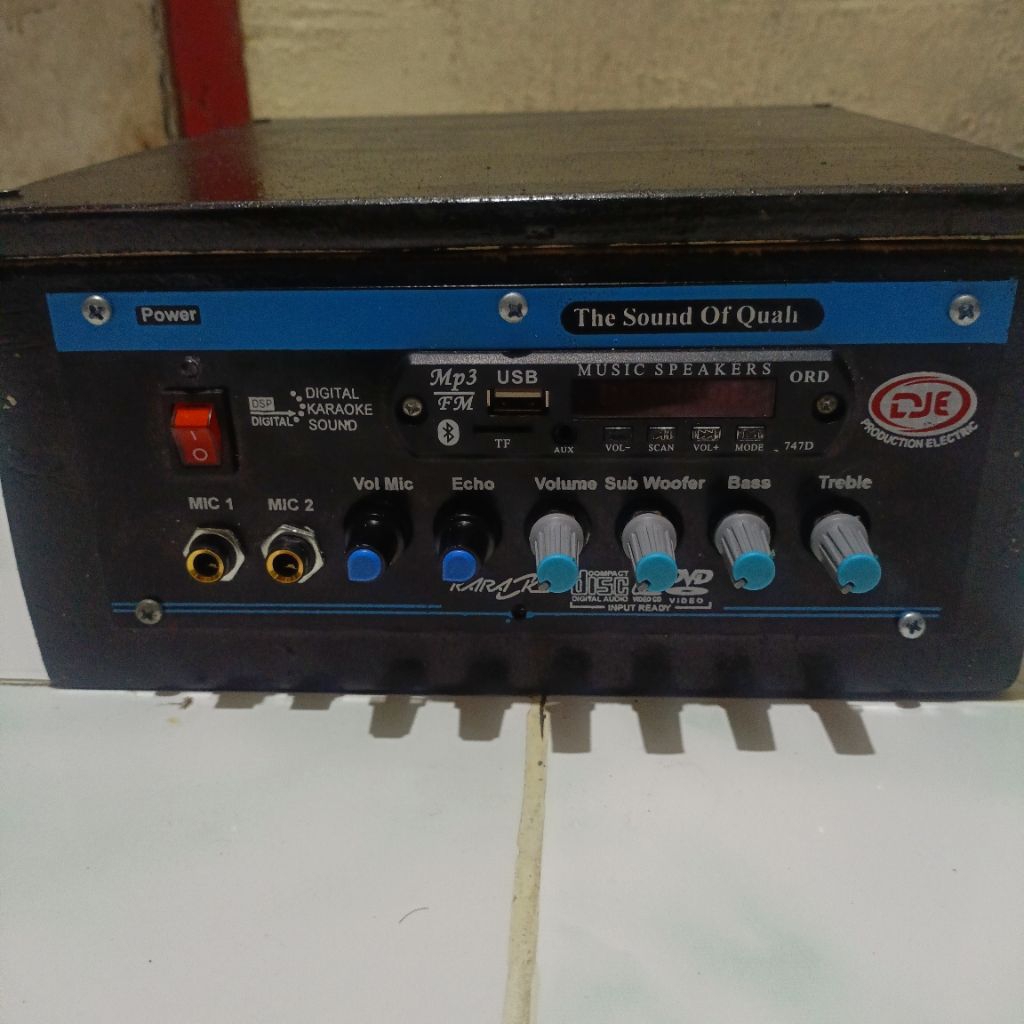 Power Amplifier Sound Miniatur Sound miniatur karaoke subwofer power bluetooth power mp3