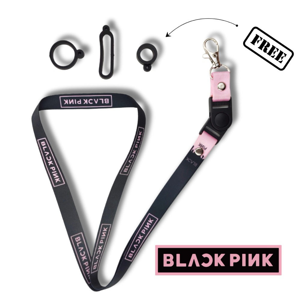 

Lanyard Black Pink by EL Lanyard Id Card Lanyard Tali HP Lanyard Band Lanyard Custom Nama Lanyard Lucu Lanyard Aescthetic Lanyard Keren Lanyard Premium Lanyard Gantungan Kunci Motor Mobil Lanyard Unisex