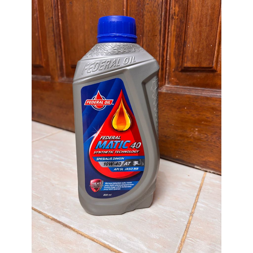Oli Federal Matic 0,8 10w-40 oli motor Federal Matic 40