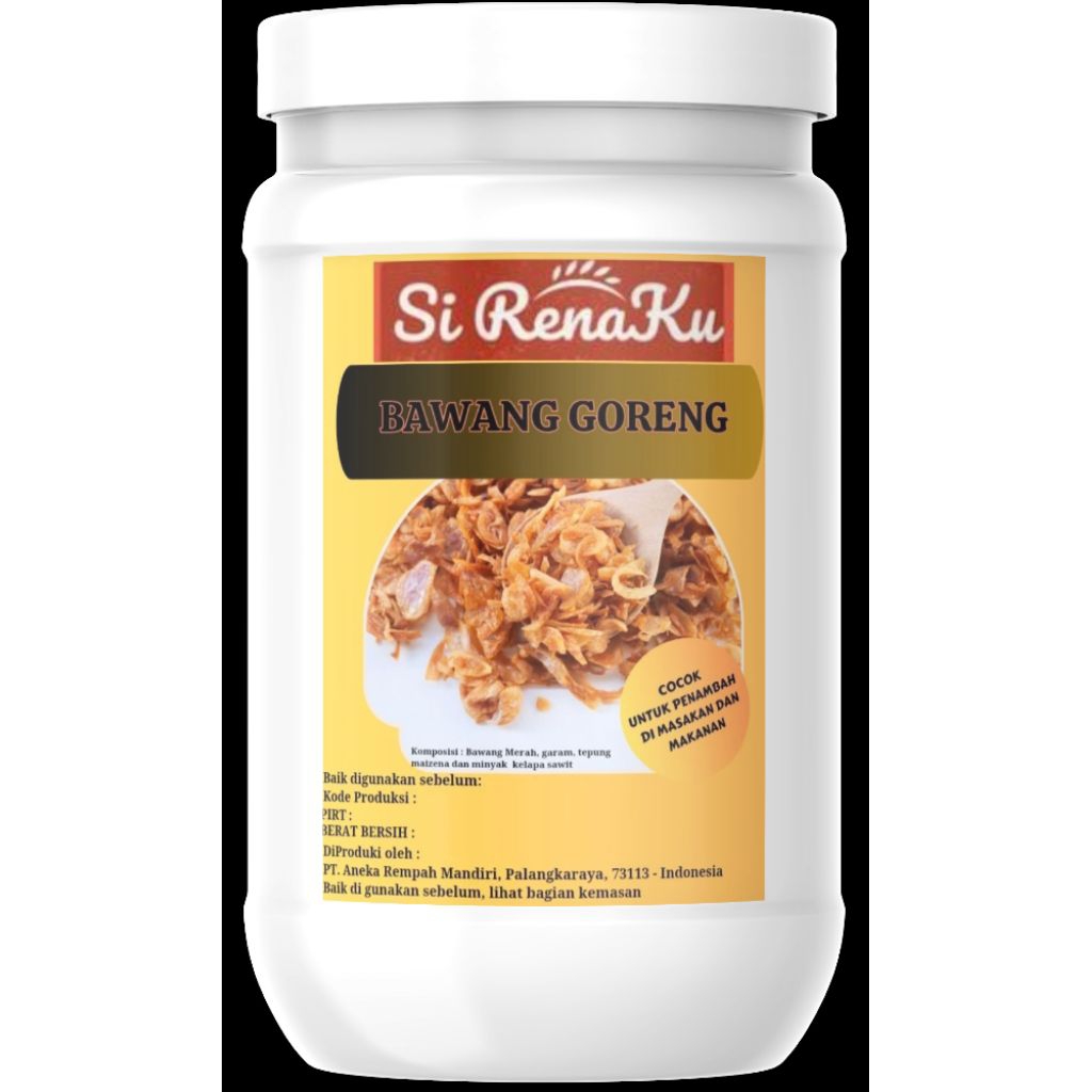 

bawang goreng sirenaku berat 50 gram