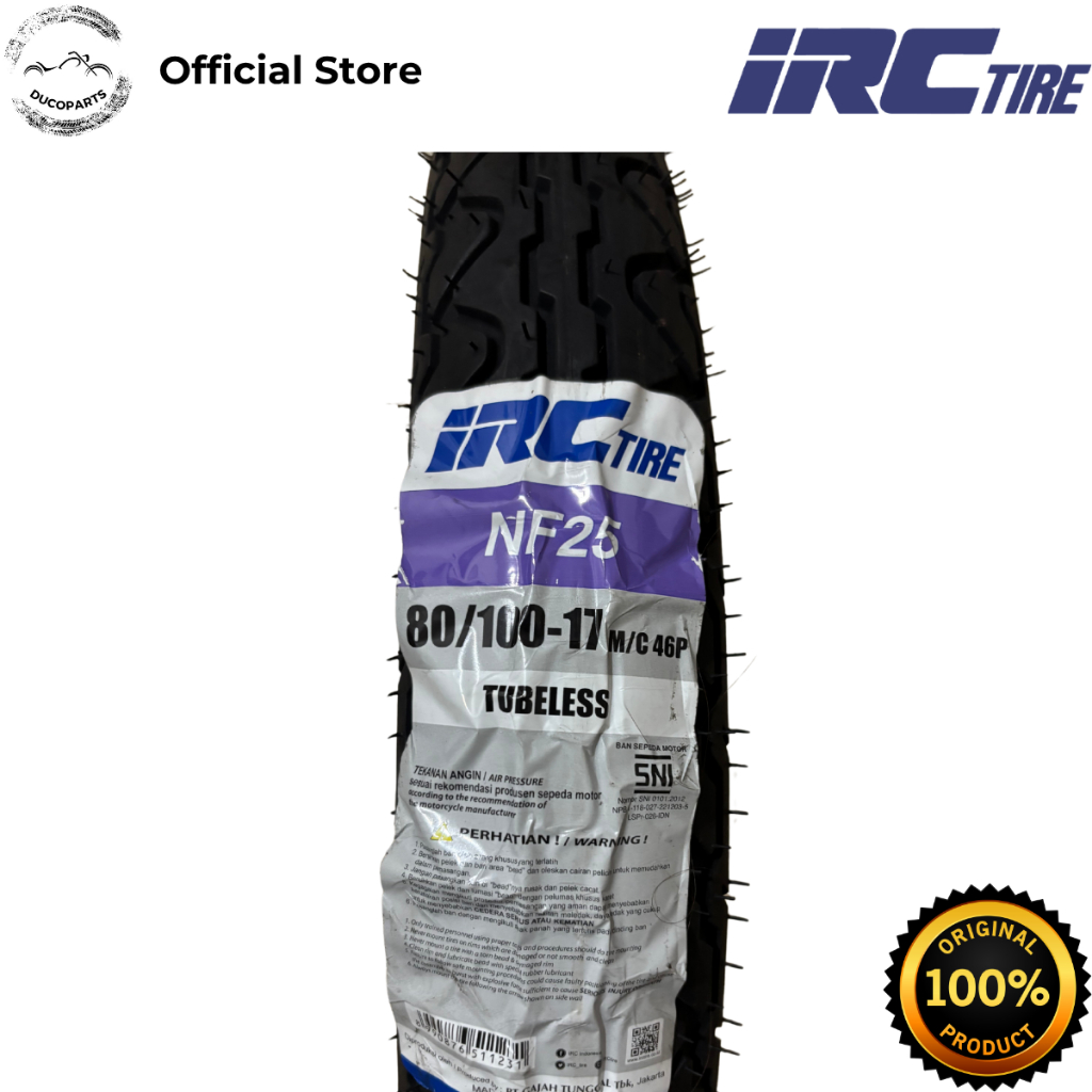 Irc NF 25 80/100-17
