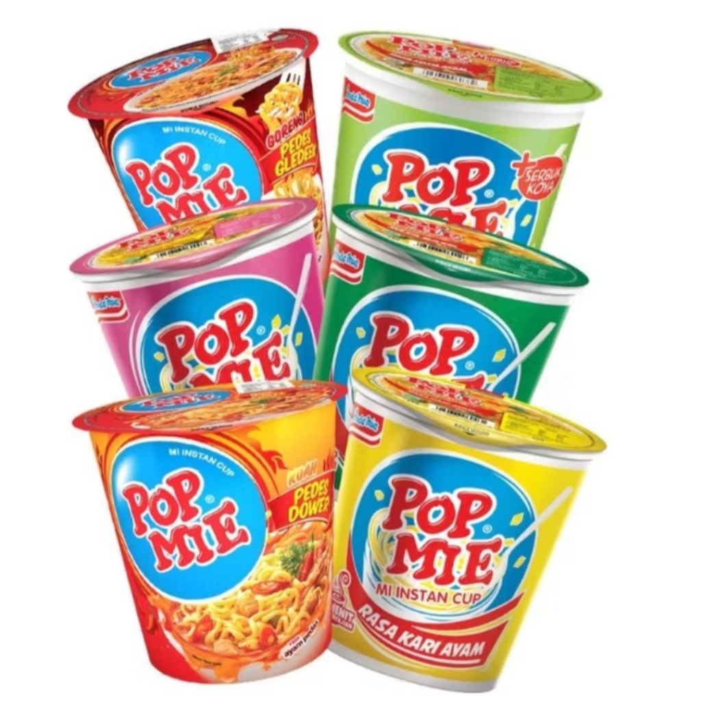 

POP MIE Mie Instant Cup JUMBO 75 Gram