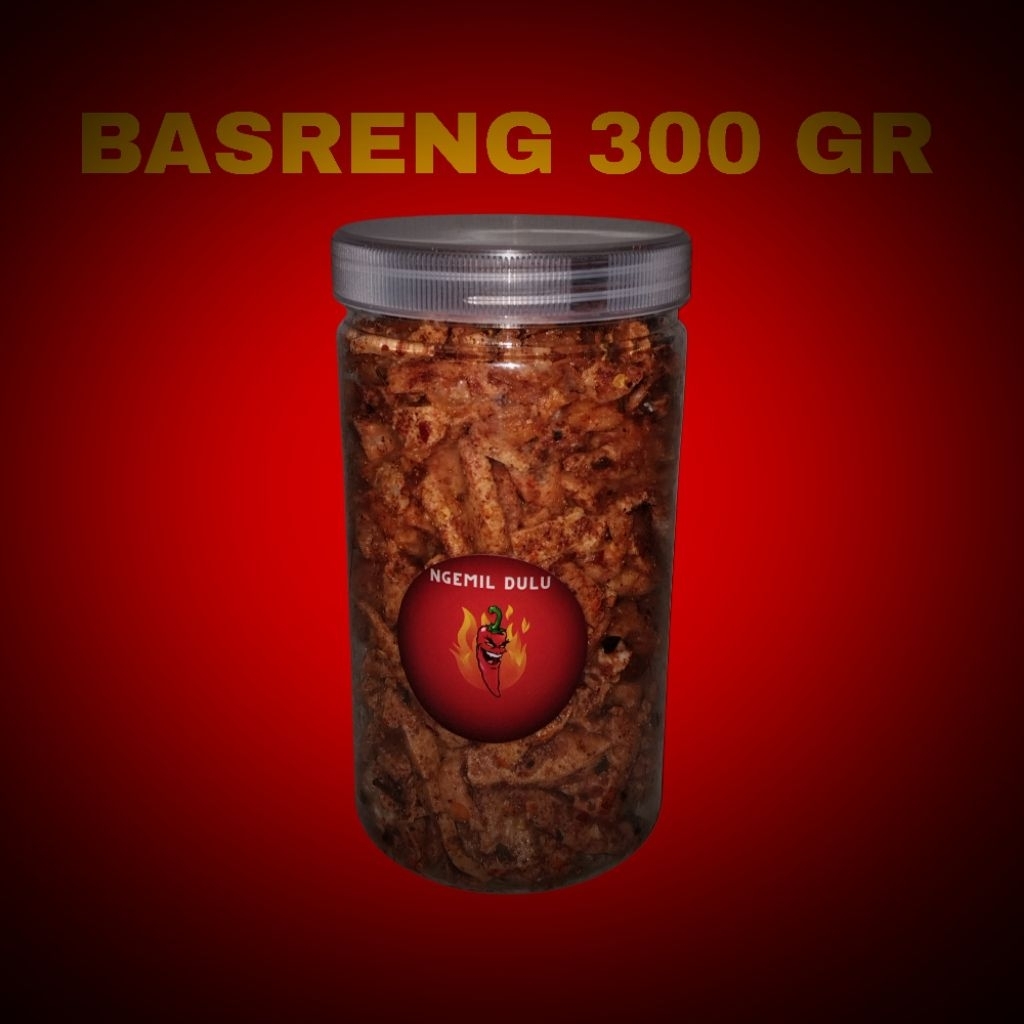 

BASRENG PEDAS DAUN JERUK TOPLES 300 GR