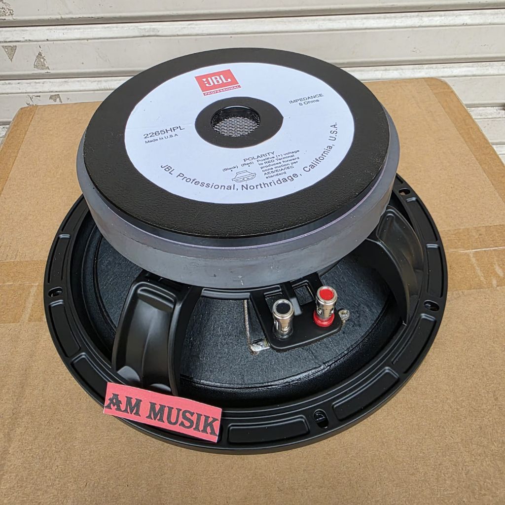 SPEAKER JBL 12 IN FULL RANGE 12/2265HPL 1000 WATT VC 3 INCH 12-2265 HPL
