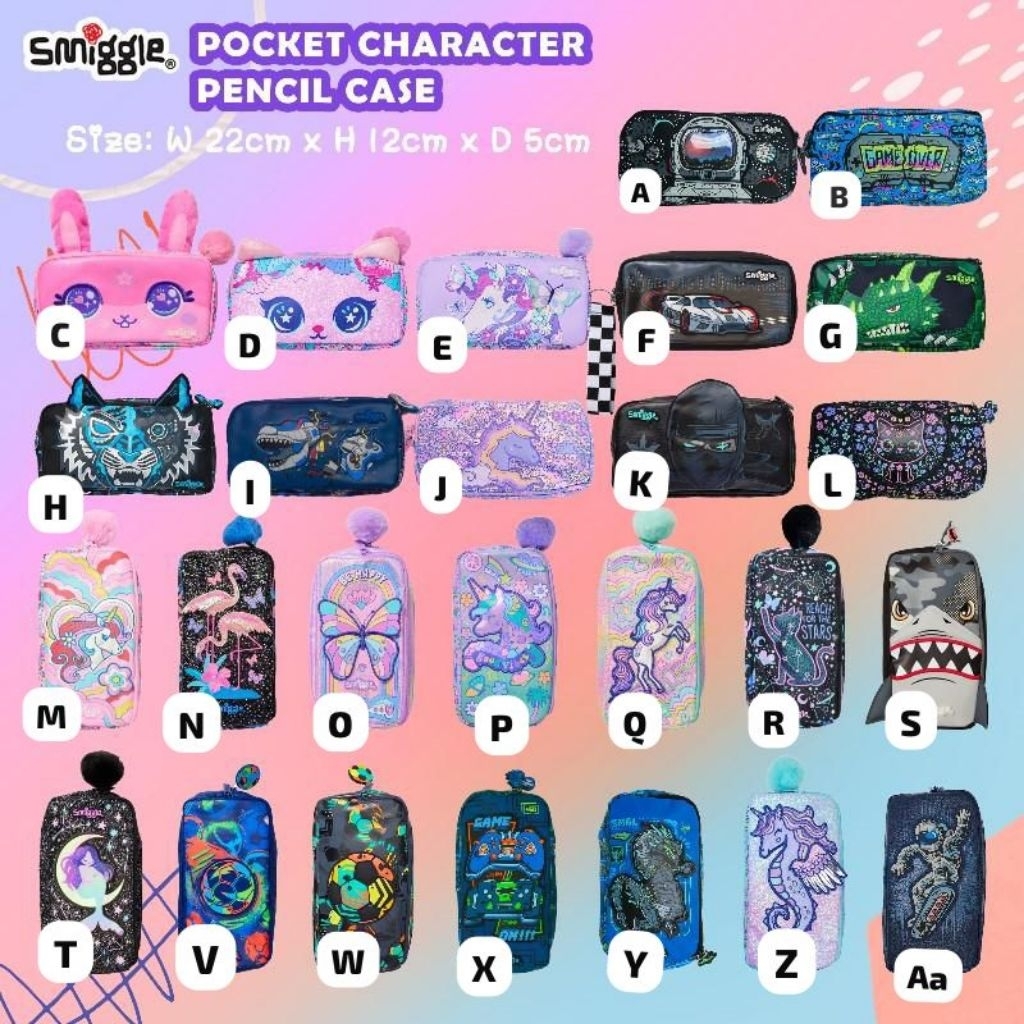 

Tempat pensil anak smiggle