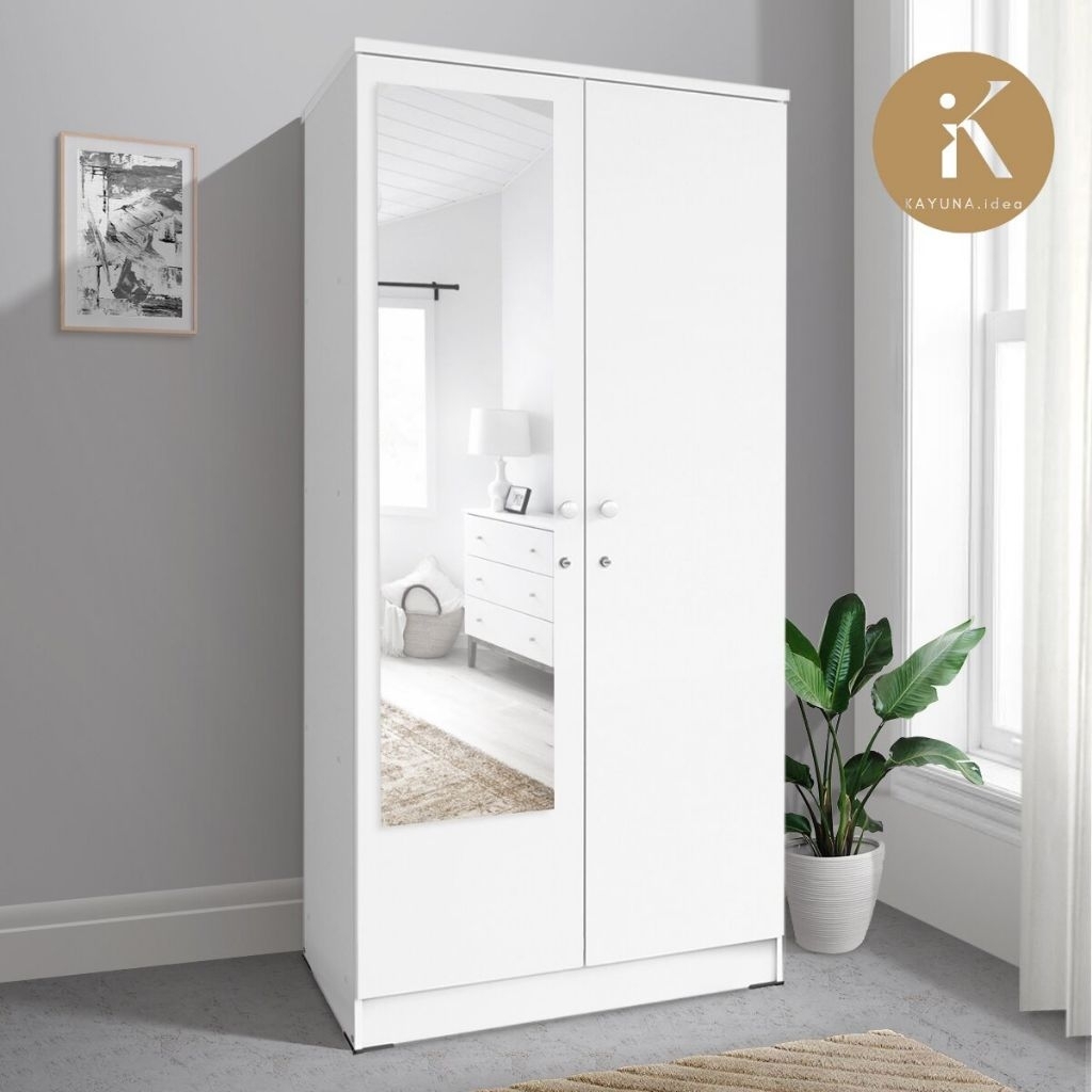 KAYUNA.idea Boston Lemari Pakaian Kayu / Wardrobe Kayu / Lemari Baju / Lemari Pakaian Minimalis / Le