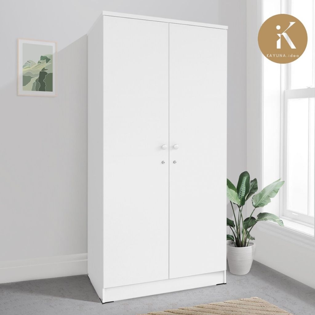 KAYUNA.idea Boston Lemari Pakaian Kayu / Wardrobe Kayu / Lemari Baju / Lemari Pakaian Minimalis / Le