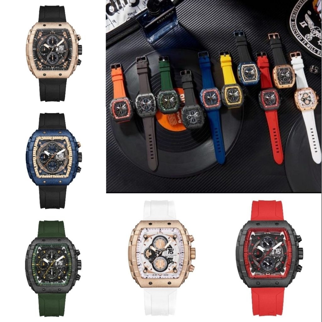 Promo Jam T5 H 3856 / T5 3856 Original Crono Aktif