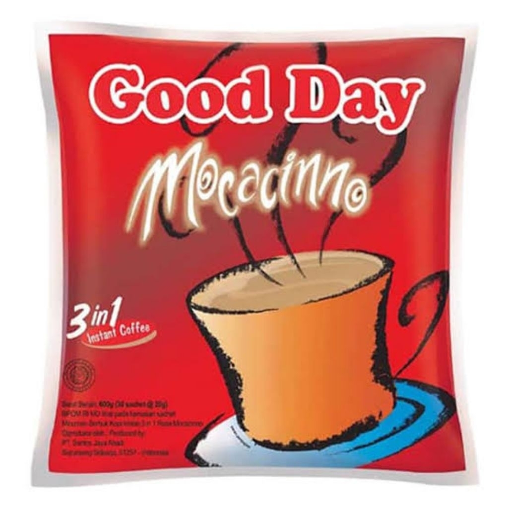 

good day mocacino 1renceng 10pcs