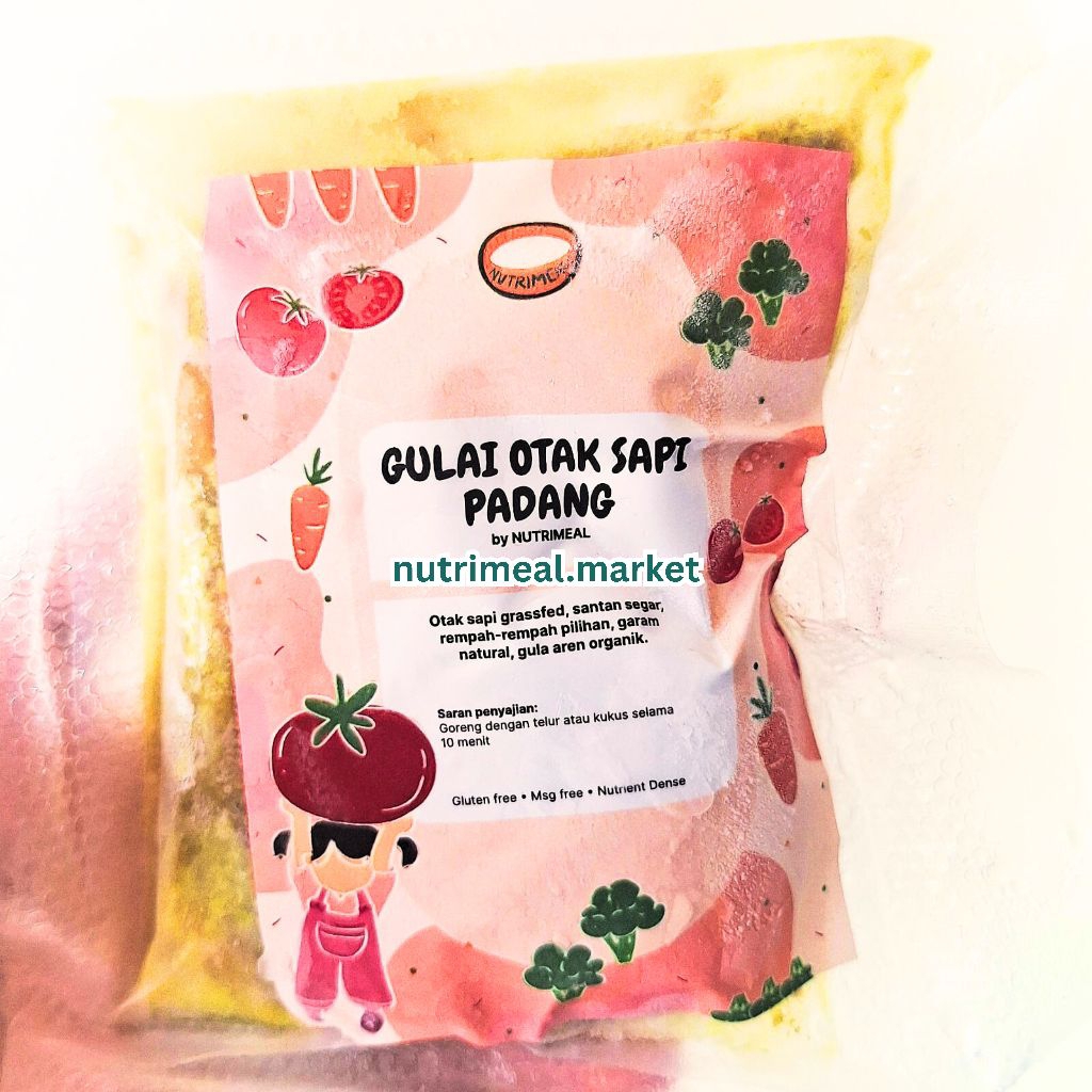NutriMeal Grassfed Gulai Otak Sapi Semur Otak Sapi Bumbu Kuning