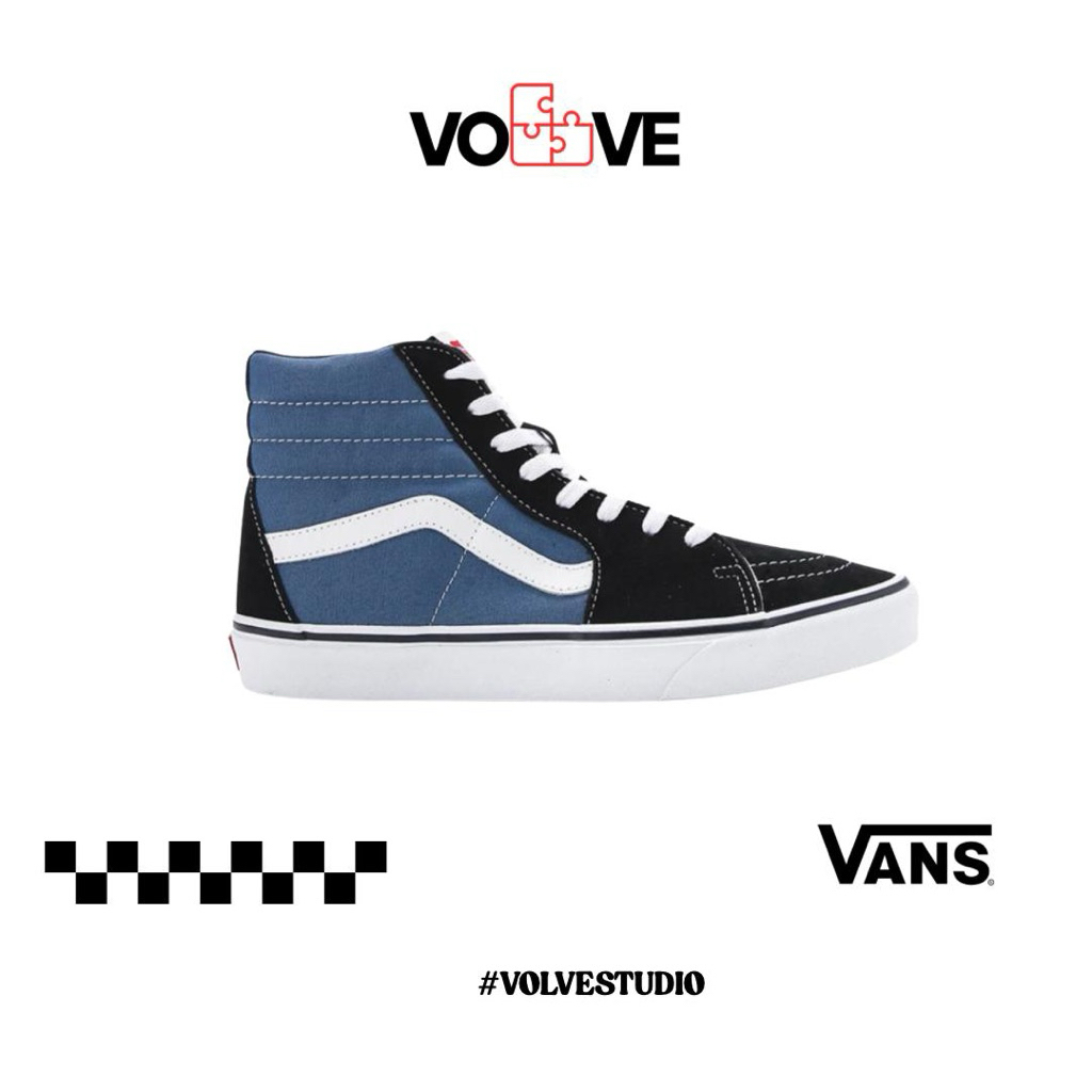 V Sk 8 Hi Navy Original