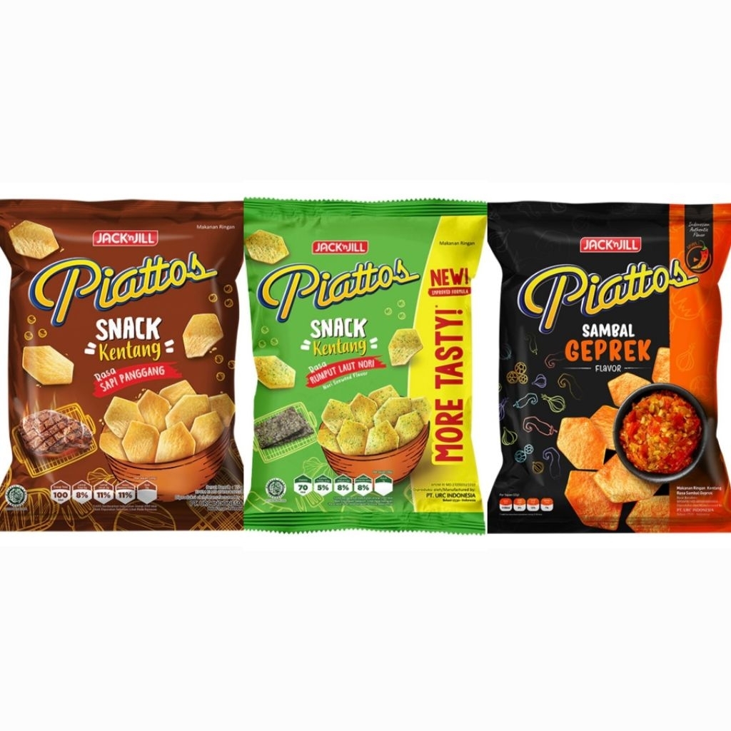 

Piattos Snack Kentang Snack 68 g