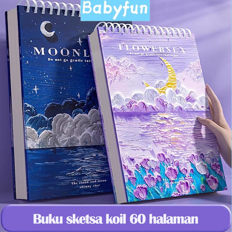 

KODE N63Z Tempat Sketchbook A4 Aesthetic Buku Gambar Vertikal Jilid Spiral 6 Lembar12 Halaman