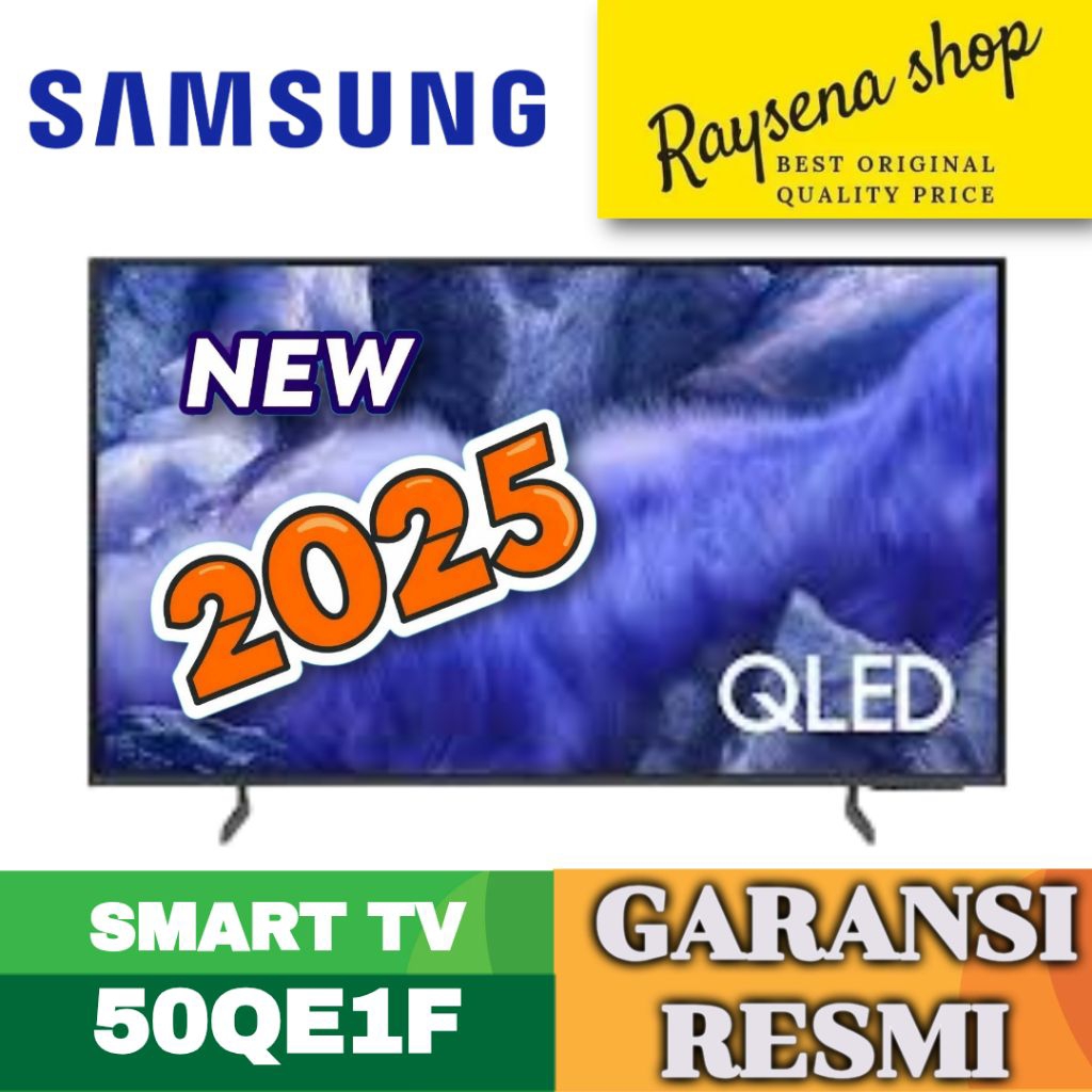 SAMSUNG 50 INCH SMART TV QLED 50QEF1  NEW 2025