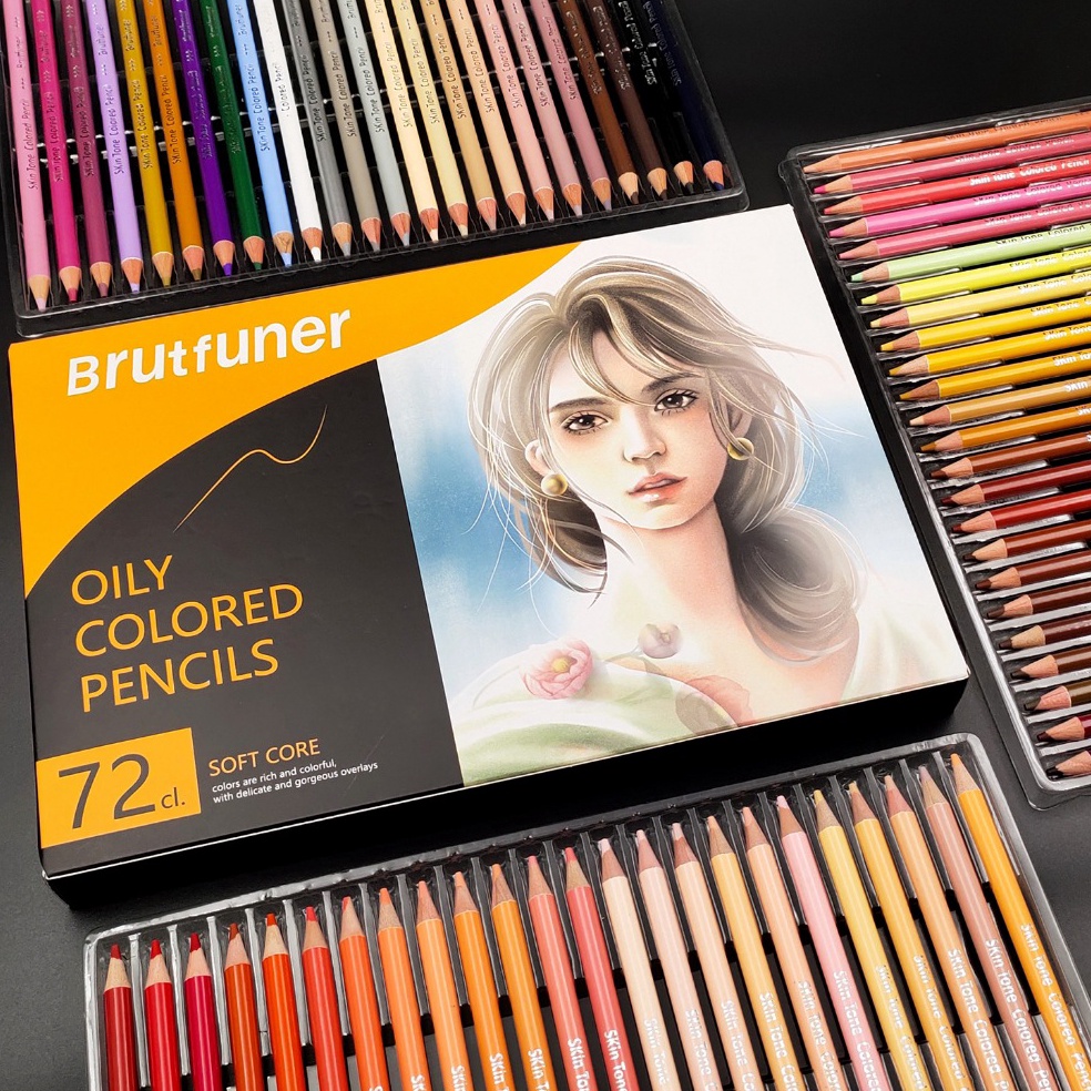 

KODE I13Q Brutfuner Original Pensil Warna Lembut Skin Tone Soft Core 26cl5cl72cl