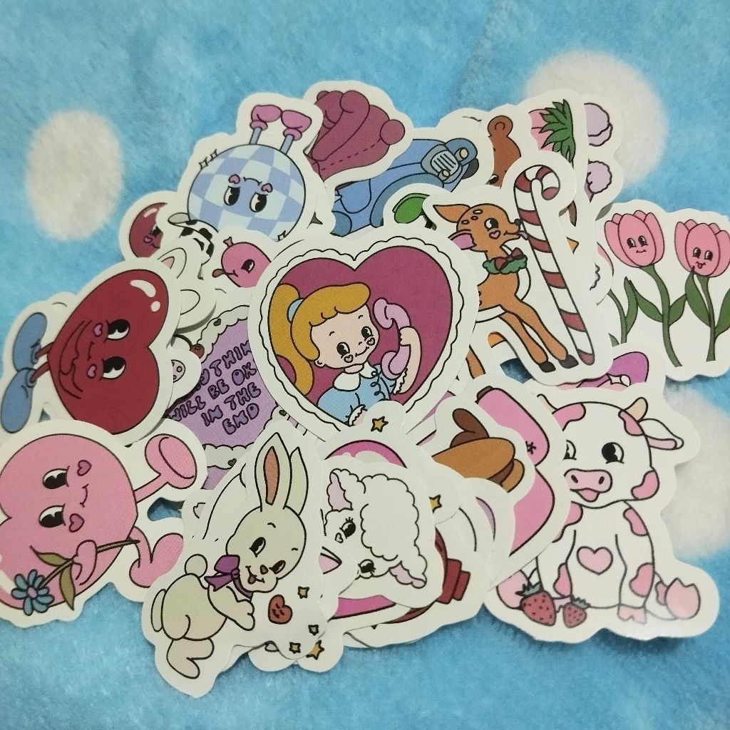 

10 PCs girl sticker
