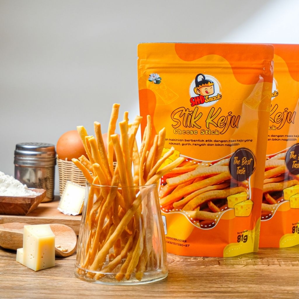 

Stik Keju (Cheese Stick) enak gurih 81g