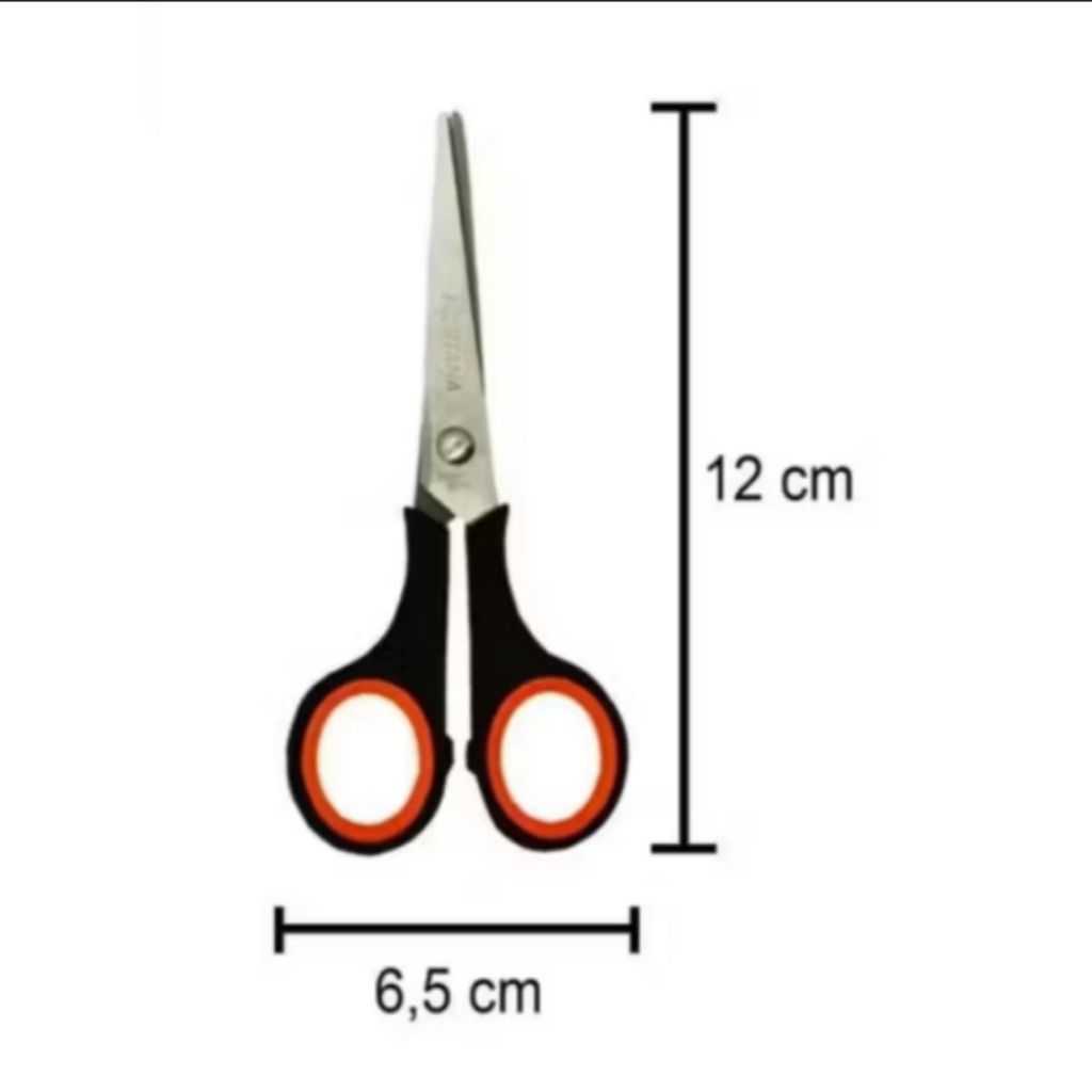 

12 PCS GUNTING WARNA - 12 PCS GUNTING 4,5 INCH