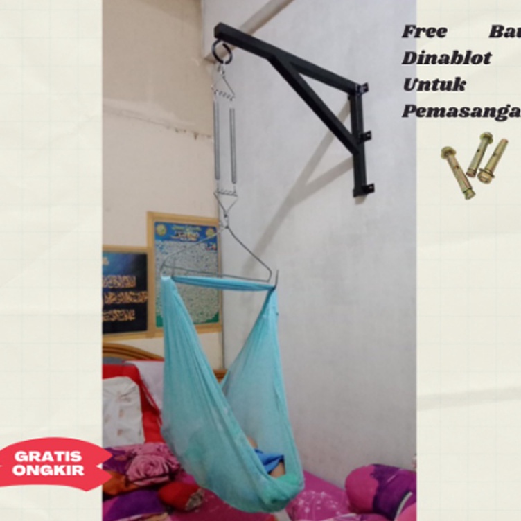 COD  Gantungan samsak bantalan tinju Ayunan bayi Gantungan Sangkar Burung Tempel Dinding Besi