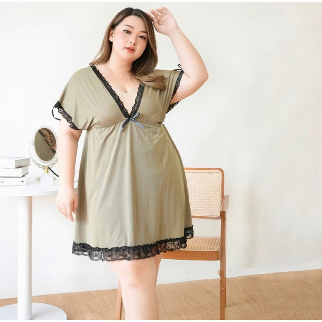 Serafin, Dress Lingerie Sexy, Big Size XL, XXL