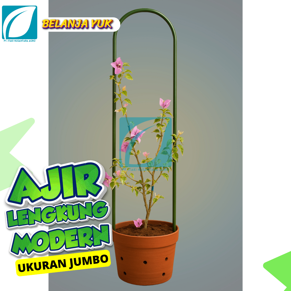 Ajir Lengkung Modern Diameter 16 Mm Tinggi 180 cm lebar 300 mm ukuran Jumbo