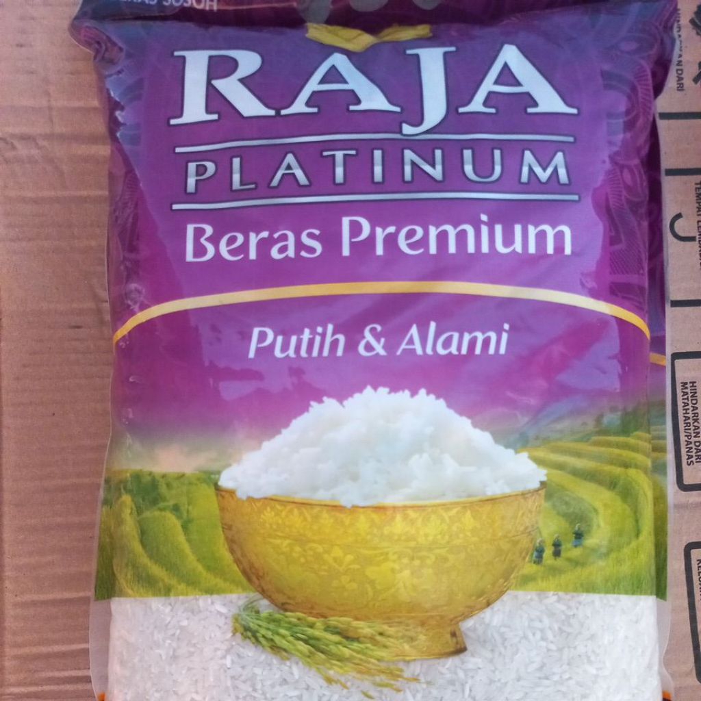 

Beras Premium Murah Raja Platinum 5 kg Murah