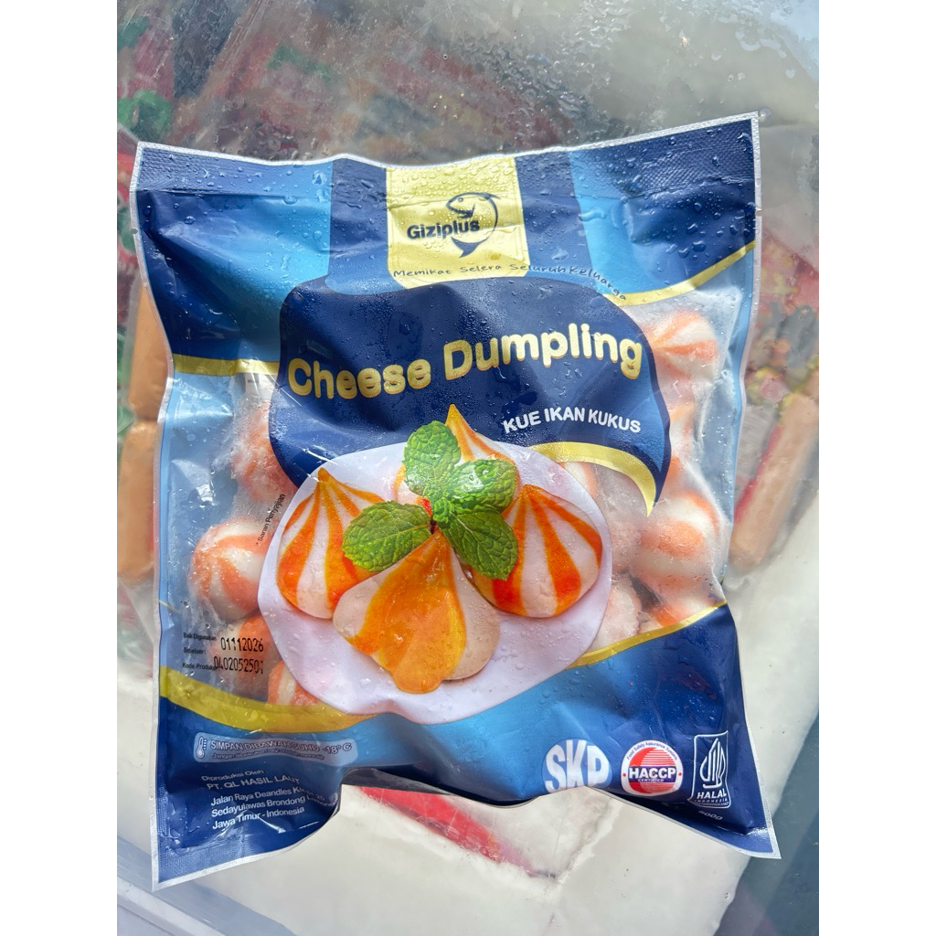 

Dumpling Keju GiziPlus 500 gr