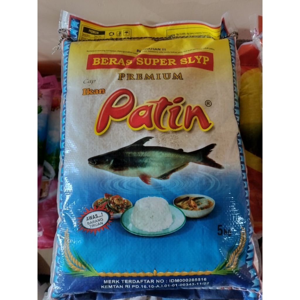 

Beras Premium Cap Ikan Patin 5KG/10KG