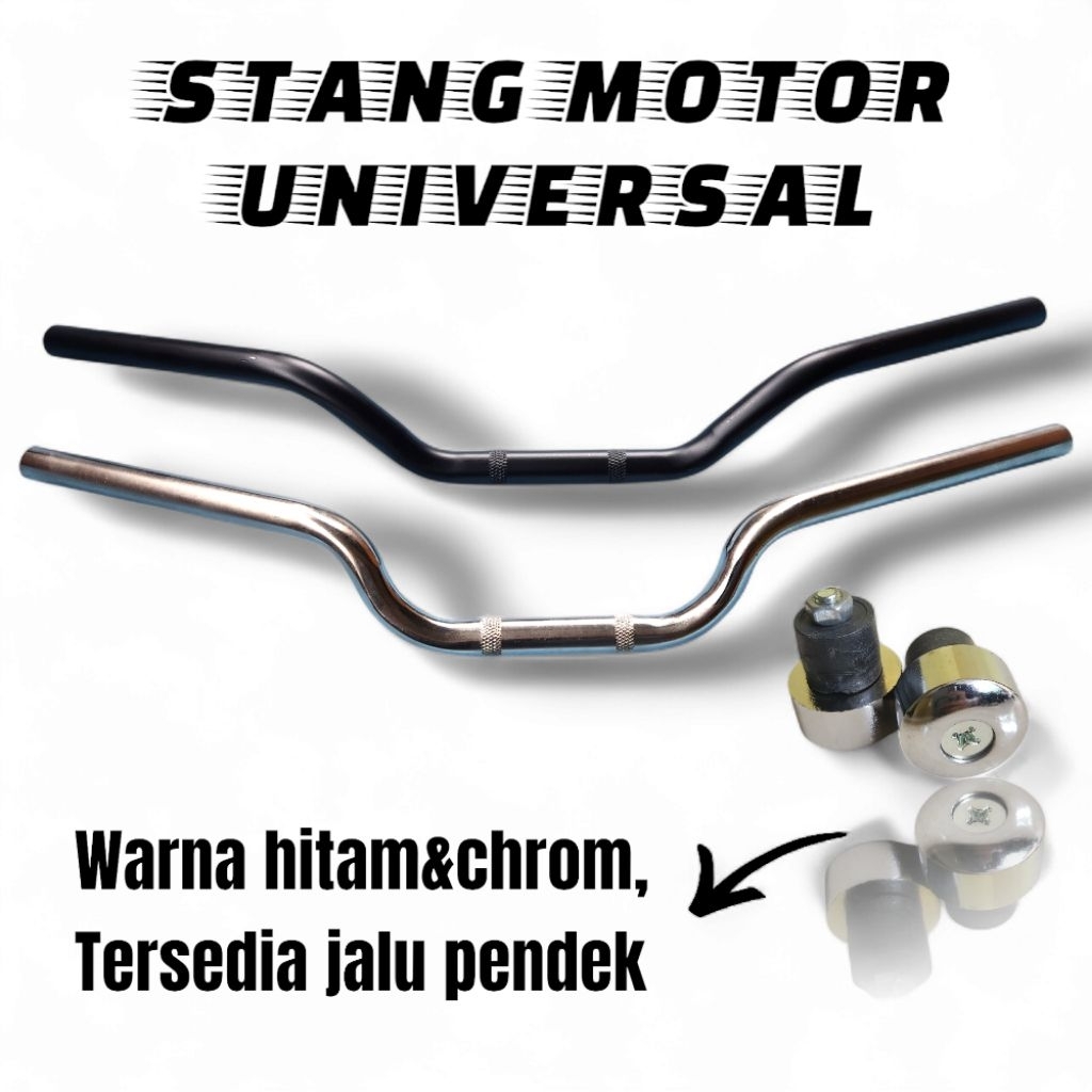 Stang Stir untuk Xsr 155 Vixion Old New R15 V2 V3 V4 Warna Chroom dan Hitam