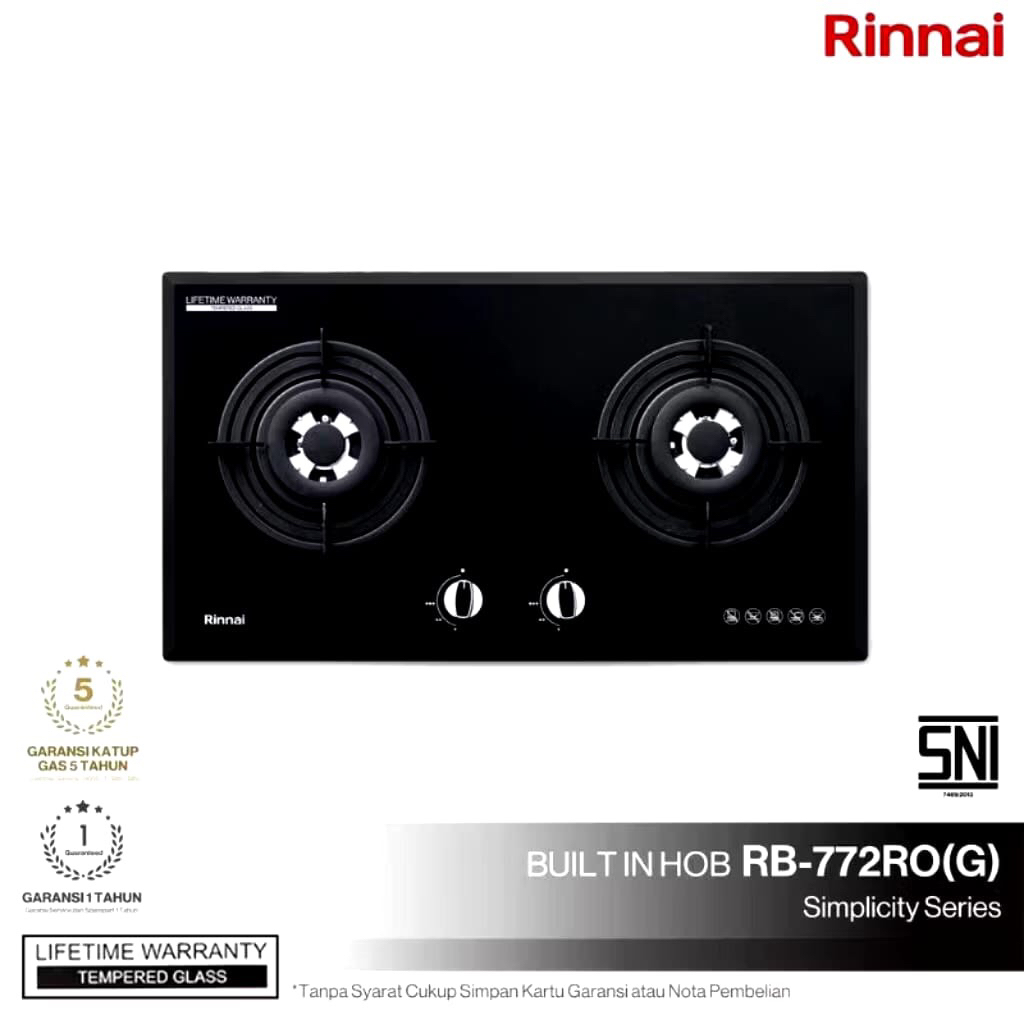 Rinnai Kompor Tanam RB-722RO