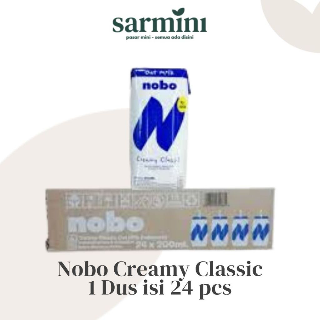 

Nobo Creamy Classic 200 ml 1 Dus isi 24