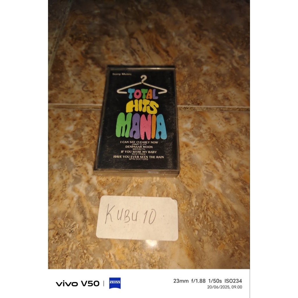 Kaset Pita Total Hits Mania