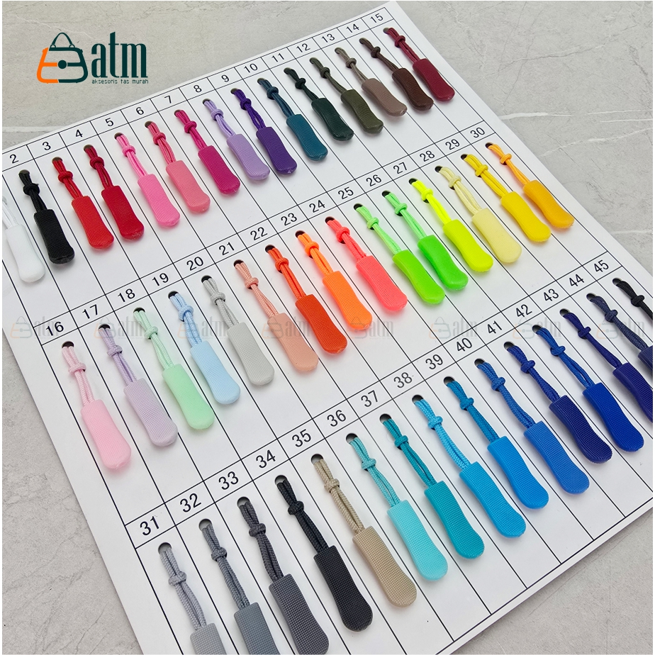 1.000 pcs Puller Rope /  Tarikan Zipper