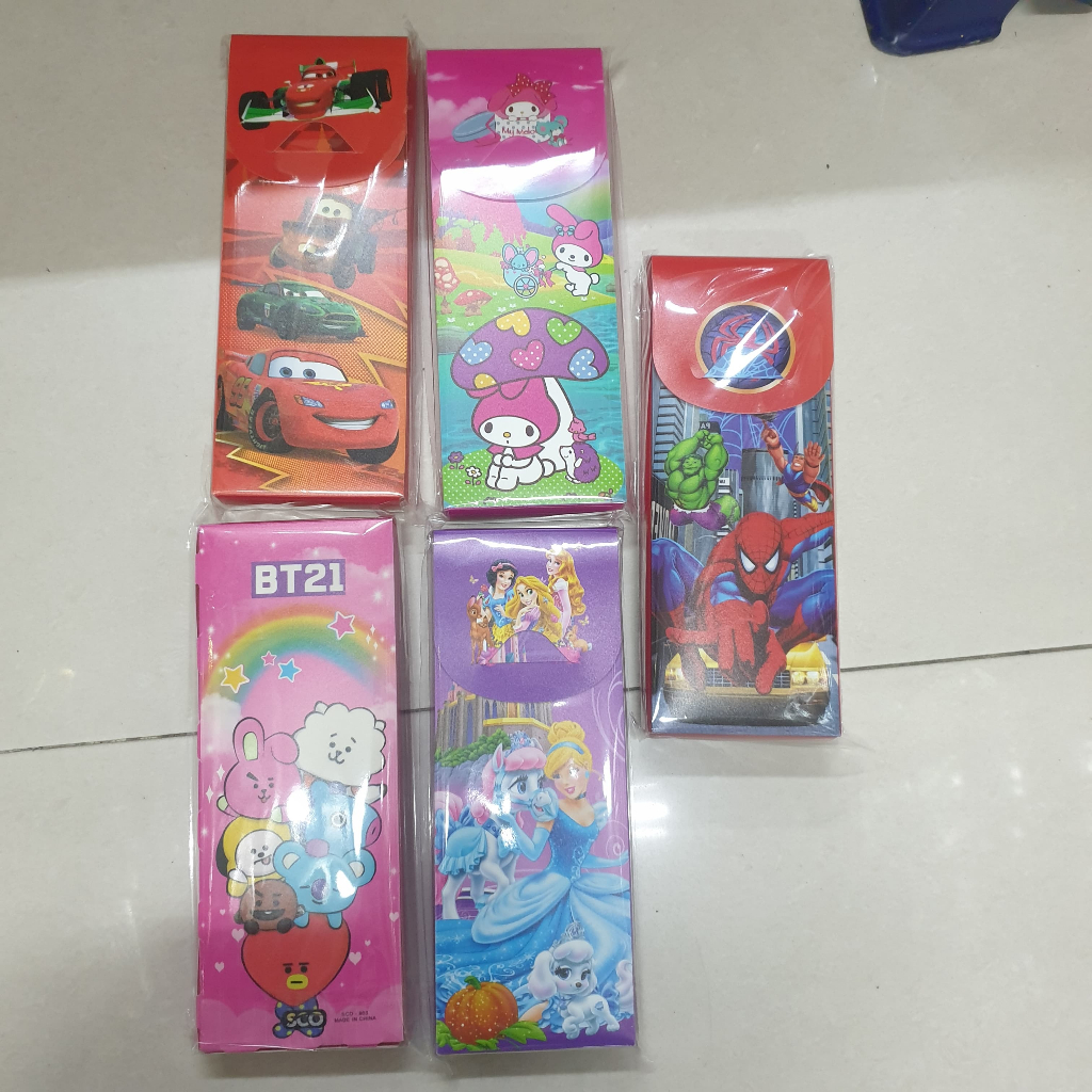 

KOTAK PENSIL LIPAT FANCY MIKA SQ803