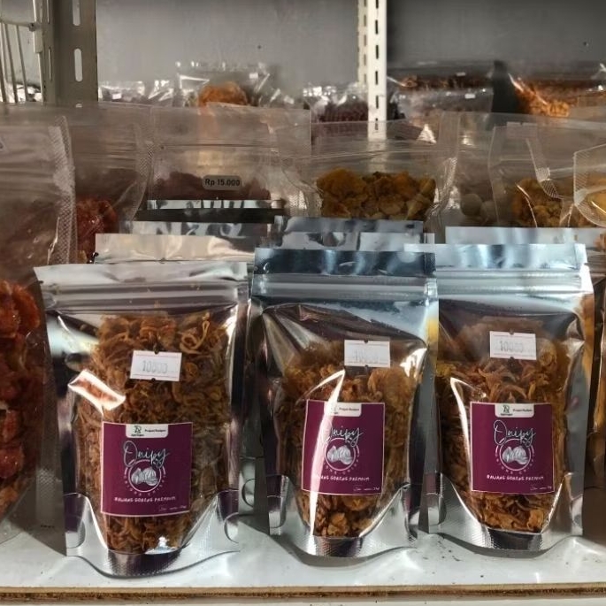 

BAWANG GORENG CRISPY ISI 25 GRAM | Banna Foody | Snack Viral