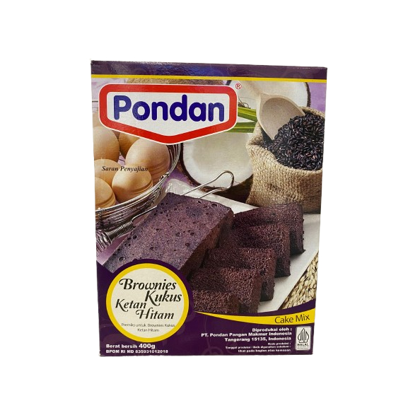 

PONDAN CAKE MIX BROWNIES KUKUS KETAN HITAM 400G