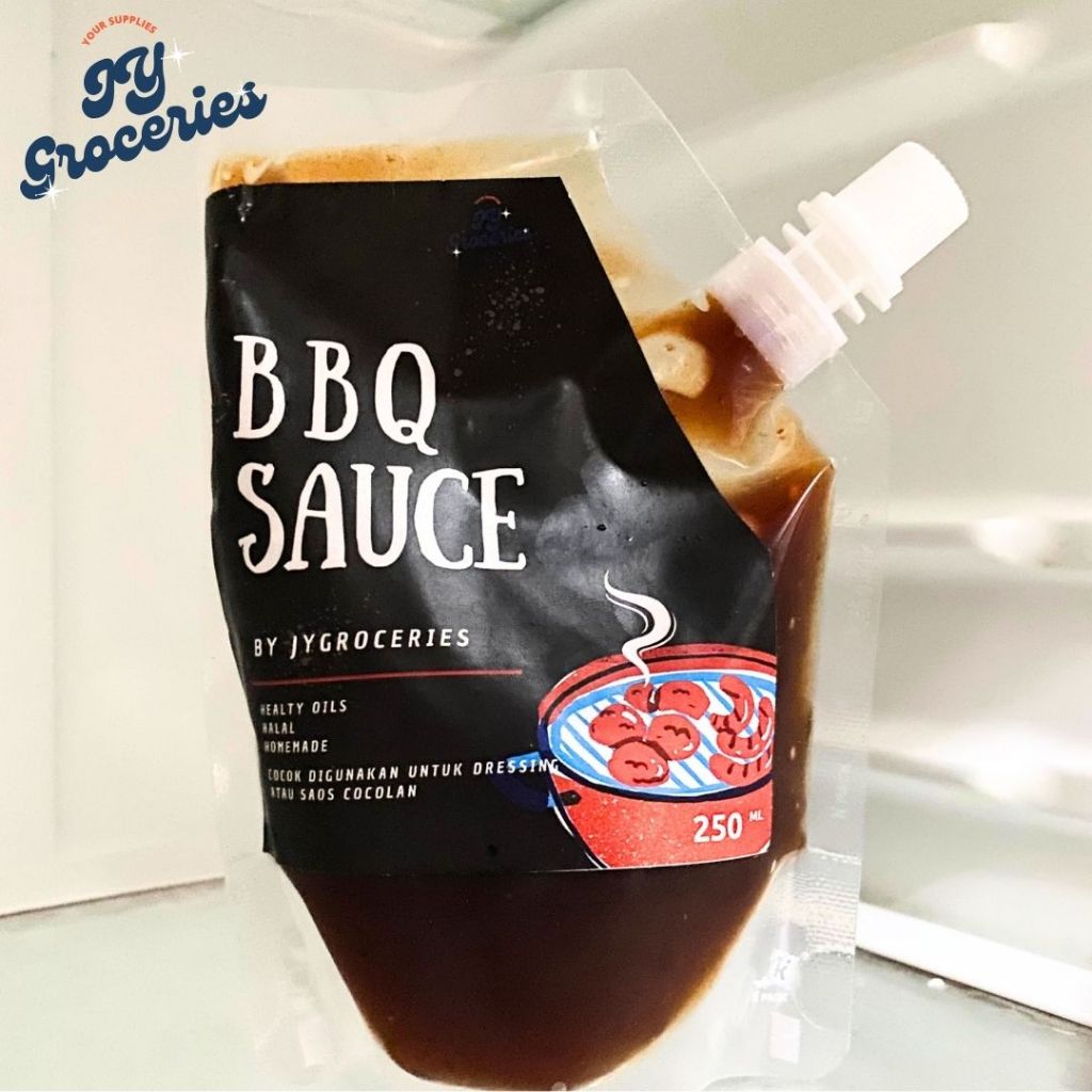 

Saos Saus BBQ Halal Sauce 500 Gr - 1 Kg JY Groceries