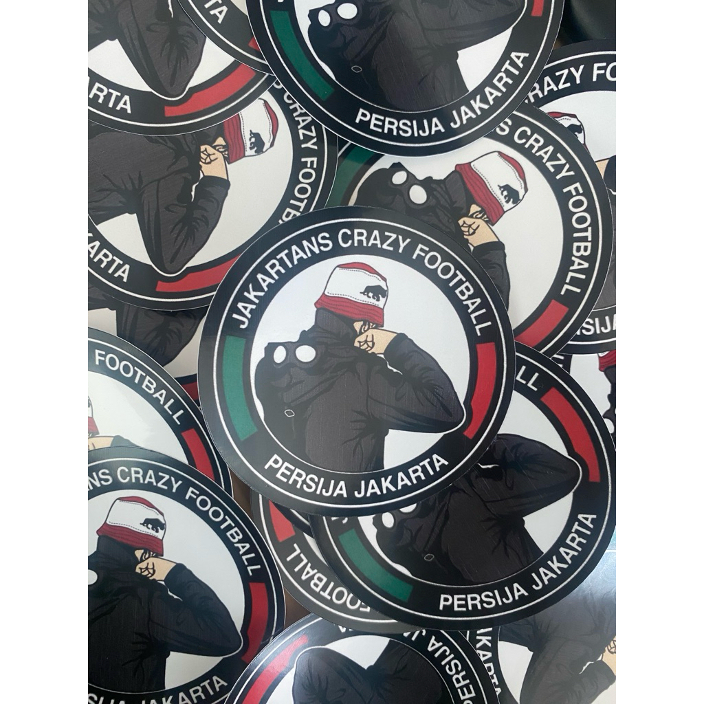 

Sticker JCF Stiker Jakartans Crazy Football Persija Jakarta