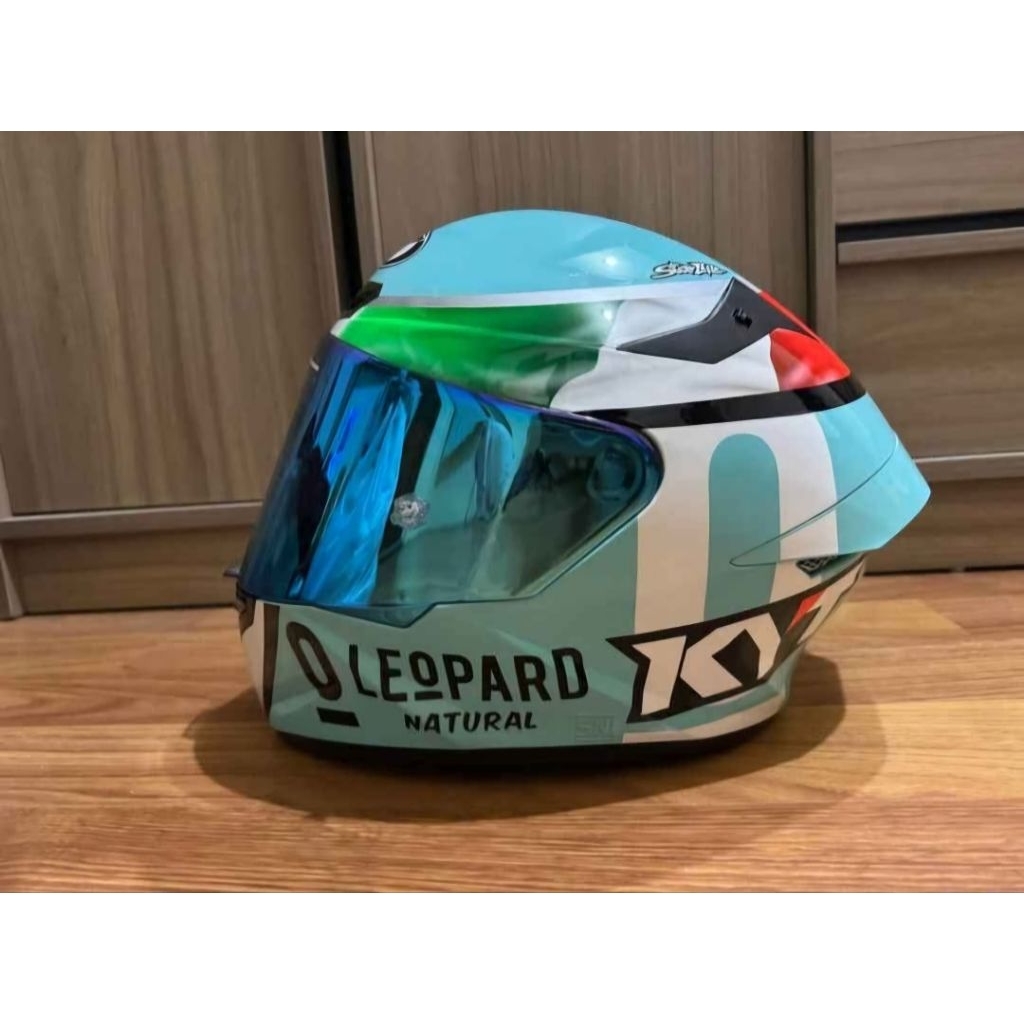 KYT TT Course Dalla Porta Leopard XL second