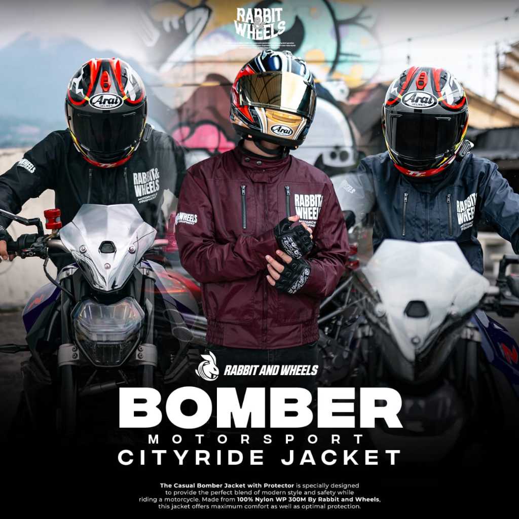 BOMBER Motorsport Cityride Jacket RABBIT AND WHEELS