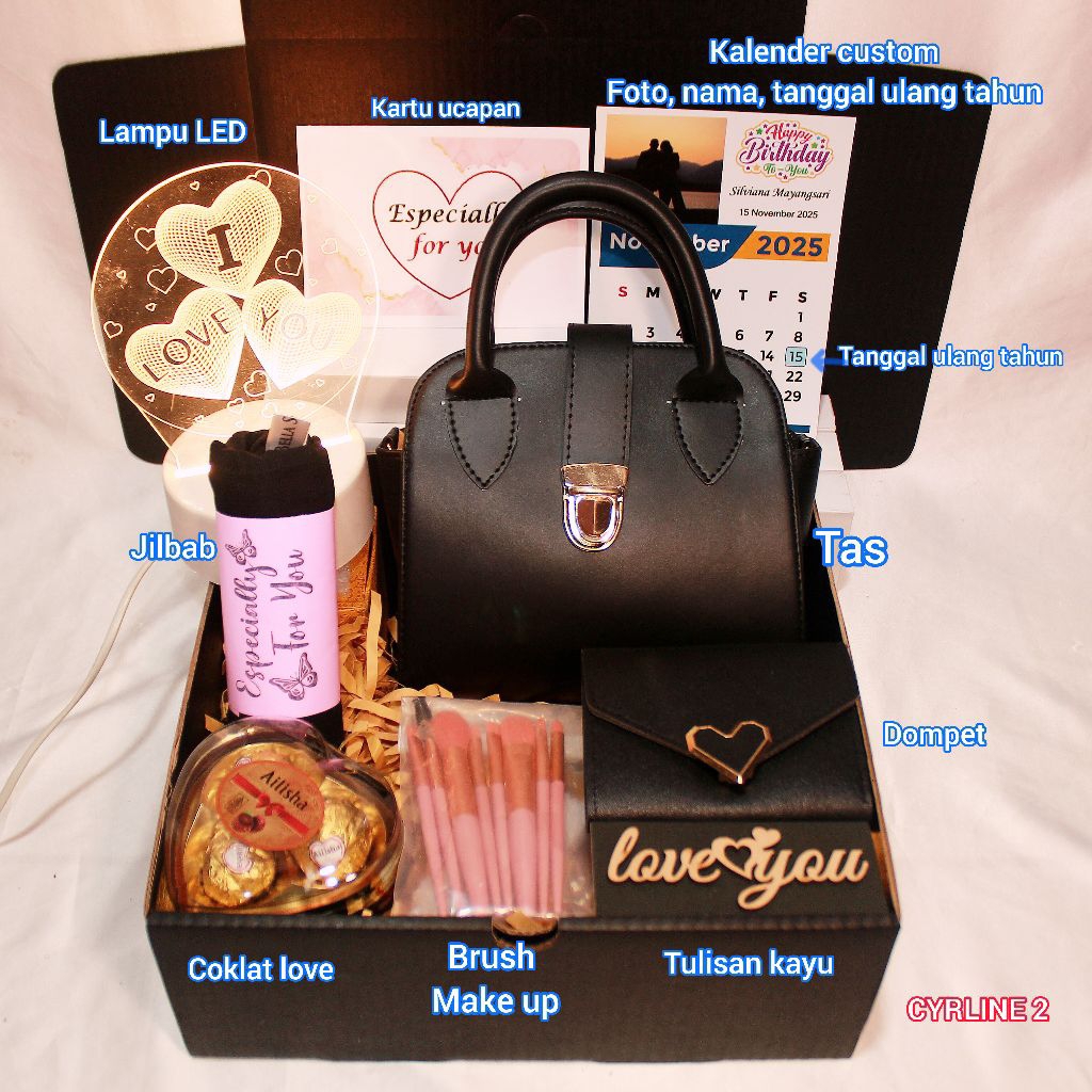 KADO ULANG TAHUN HAMPERS ANNIVERSARY WISUDA VALENTINE HADIAH ULANG TAHUN UNTUK WANITA