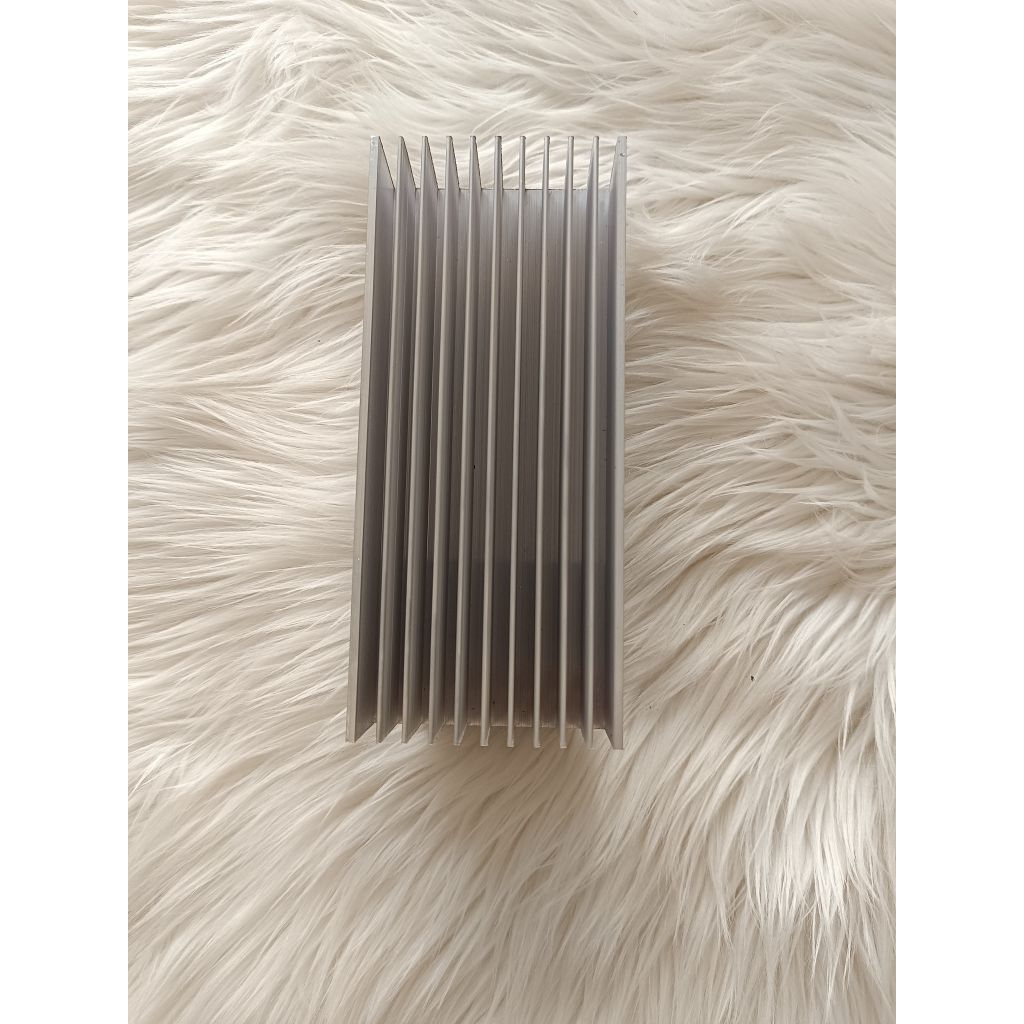 HEATSINK pendingin 2U 25CM built up 18 sirip HS 2 u 25 cm heatsink