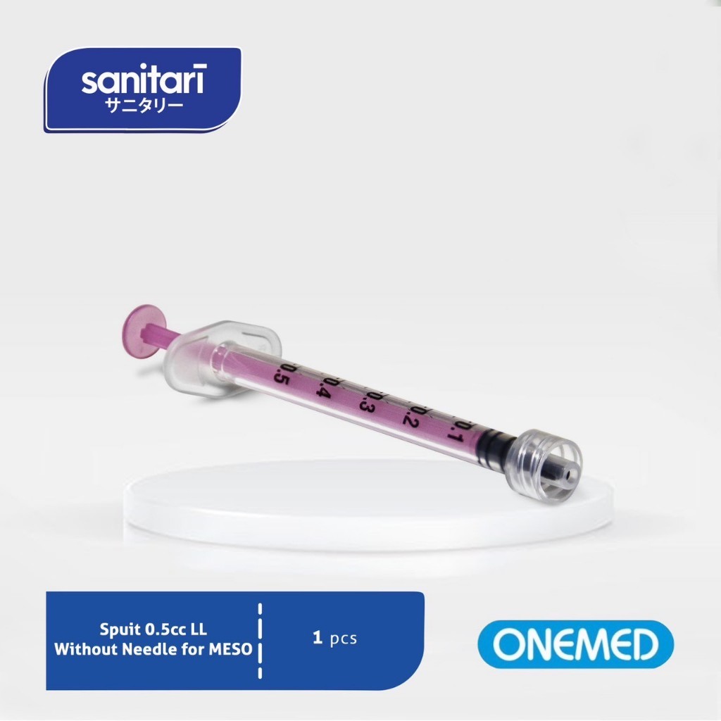Syringe Onemed 0,5cc TANPA Needle for Meso Syringe 0,5cc Onemed Syringe Meso