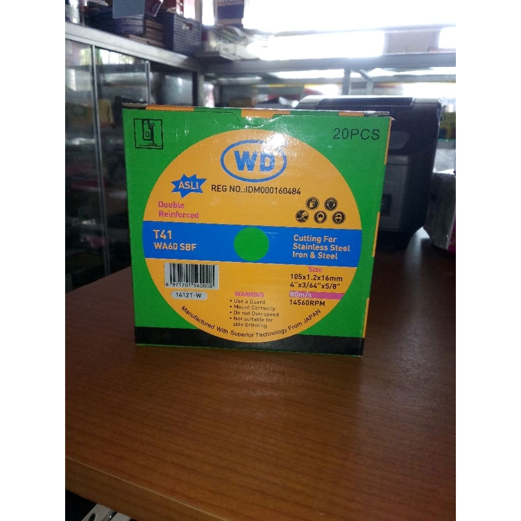 Batu potong WD 1,2 mm dus