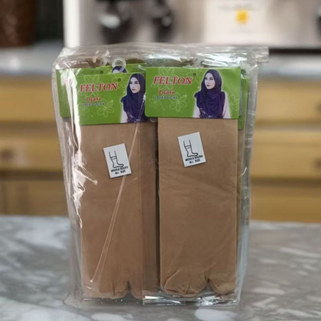 Kaos Kaki Jempol Stocking Polos Warna Kulit