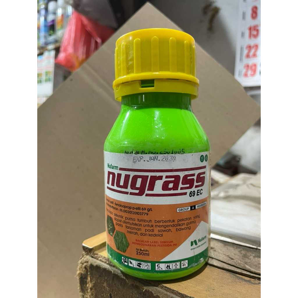 Herbisida Padi Nugrass 250ml 69 EC Herbisida Sistemik Purna tumbuh